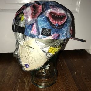 MRKTCRSHR 5 Panel Shark Hat 🦈